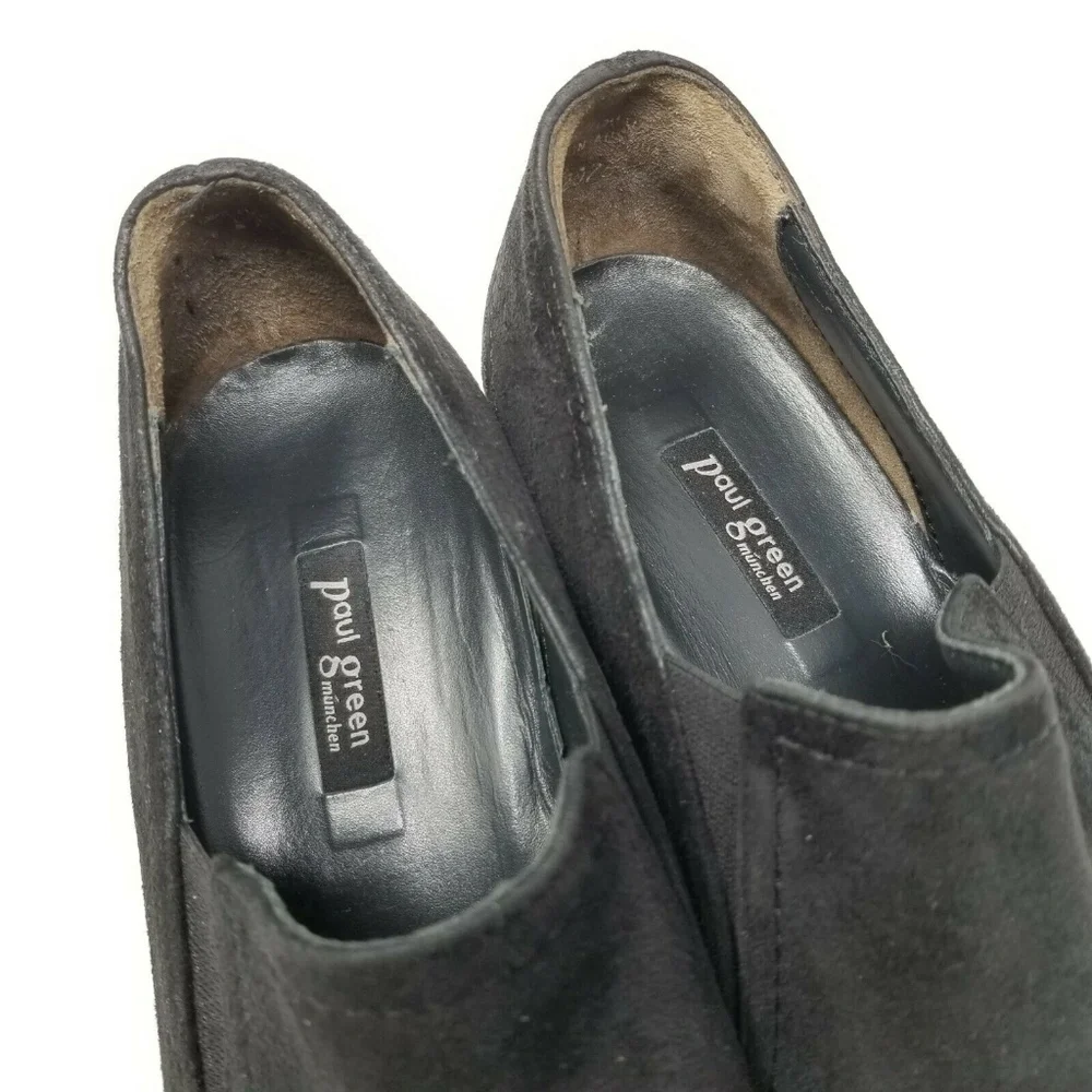 Suede Leather PAUL GREEN MUNCHEN Wedges Loafers